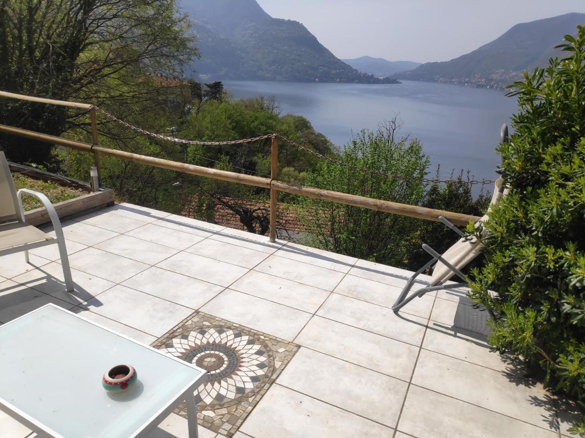 Apartment Casa Dono Il Lago Pognana Lario Exteriör bild